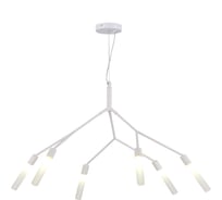 Подвесной светильник Evoluce, белый g9 6x5w, SLE1129-503-06