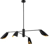 Подвесной светильник Evoluce, черный, золотой e14 4x60w, SLE1254-403-04