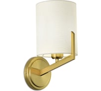 Настенный светильник Evoluce латунь/бежевый e27 1x60w, SLE3010-301-01