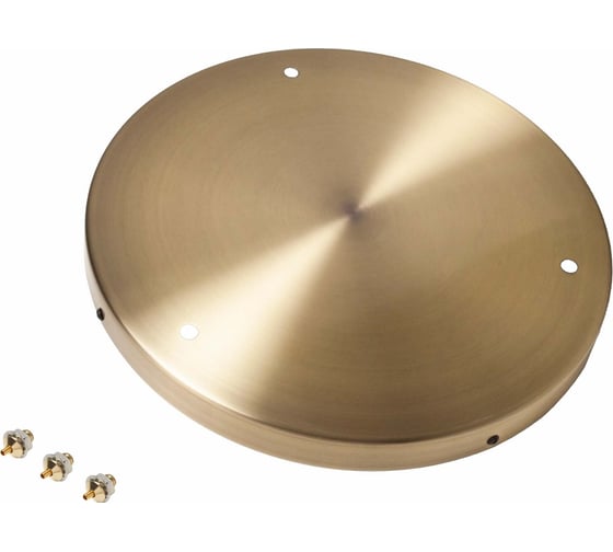 Потолочное крепление ST luce на 3 лампы (круглое) бронза, SL001.303.03 1