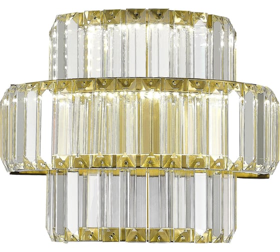Настенный светильник ST luce латунь/прозрачный led 1x21w 4000k, SL1622.311.01