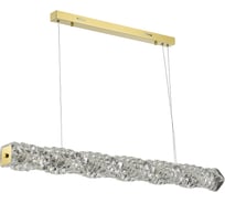 Подвесной светильник ST luce золотистый/прозрачный led 1x30w, SL6010.203.30