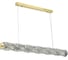 Подвесной светильник ST luce золотистый/прозрачный led 1x30w, SL6010.203.30 1