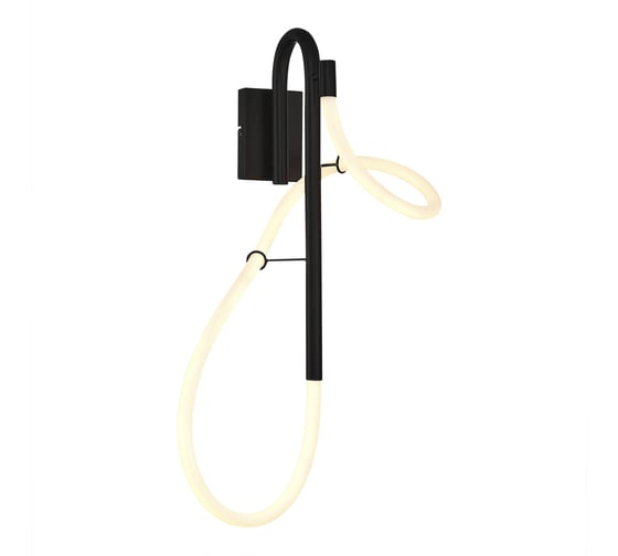 Настенный светильник ST luce, черный/белый led 1x16w 3000k, SL6102.401.16