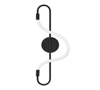 Настенный светильник ST luce, черный/белый led 1x10w 3000k, SL6102.401.10