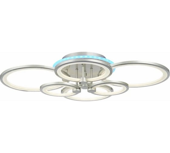 Потолочный светильник ALMA LIGHT белый, серебристый led 1x168w rgb 8w 3000-6000k, AL5000C168SL-RGB 1