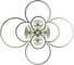 Потолочный светильник ALMA LIGHT белый, серебристый led 1x256w 3000-6000k, AL5000C256SL 5
