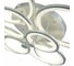 Потолочный светильник ALMA LIGHT белый, серебристый led 1x256w 3000-6000k, AL5000C256SL 6