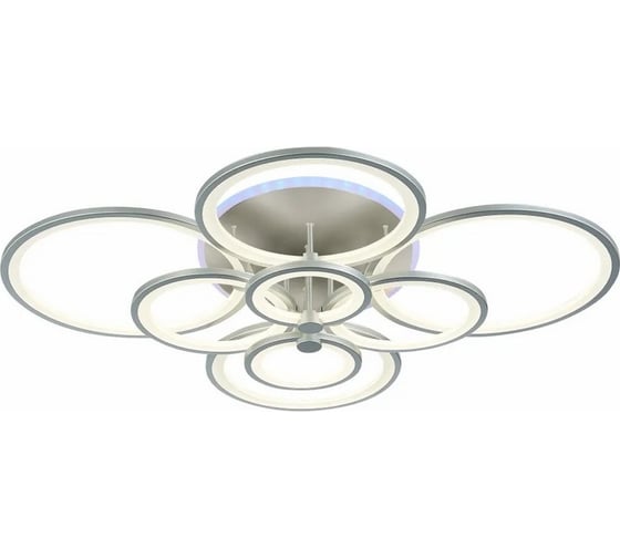 Потолочный светильник ALMA LIGHT белый, серебристый led 1x256w rgb 15w 3000-6000k, AL5000C256SL-RGB 1