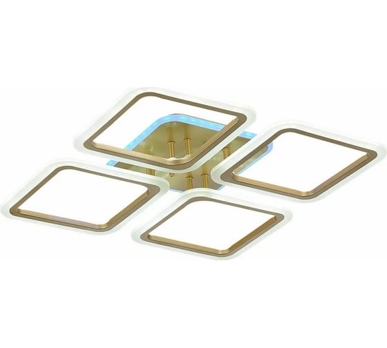 Потолочный светильник ALMA LIGHT золото, белый led 1x112w rgb 8w 3000-6000k, AL5003C112GD-RGB