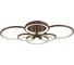 Потолочный светильник ALMA LIGHT кофейный/белый led 1x168w 3000-6000k, AL5000C168COF 1