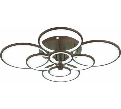 Потолочный светильник ALMA LIGHT кофейный/белый led 1x256w 3000-6000k, AL5000C256COF