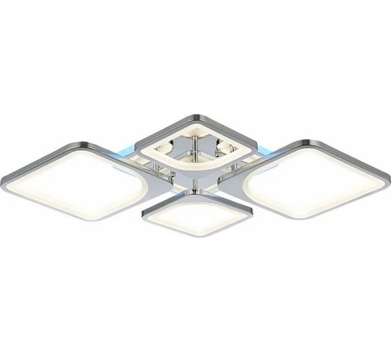 Потолочный светильник ALMA LIGHT хром/белый led 1x112w rgb 8w 3000-6000k, AL5004W112CH-RGB 1