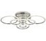 Потолочный светильник ALMA LIGHT хром/белый led 1x212w 3000-6000k, AL5001C212CH 3