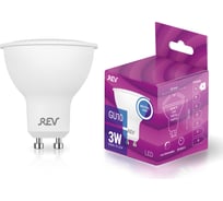Светодиодная лампа REV PAR16 GU10 3W, 4000K, нейтральный свет 32327 3