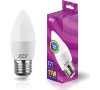 Светодиодная лампа REV C37 Е27 11W, 2700K, теплый свет 32524 6