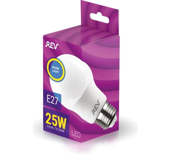 Светодиодная лампа REV A70 Е27 25W, 2700K, теплый свет 32532 1
