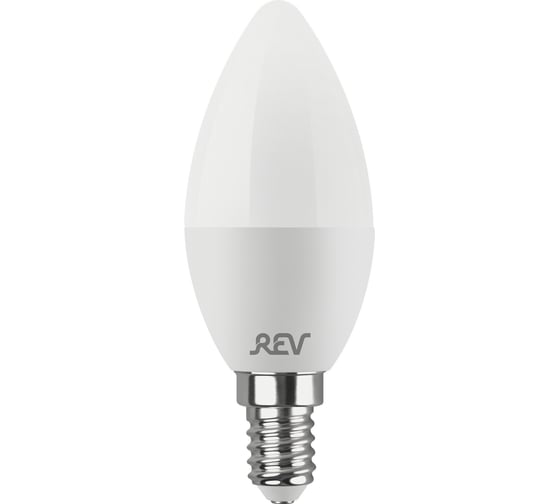 Светодиодная лампа REV C37 Е14 7W, 6500K, дневной свет 32508 6
