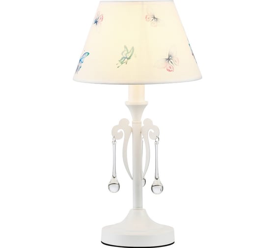 Настольная лампа Rivoli 8001601 Barbara T1 WT 1хE14 40W Б0038145 1