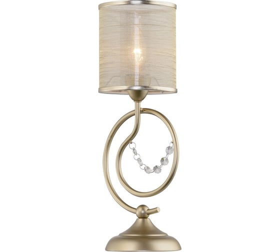 Настольная лампа Rivoli 2016501 Cascata T1 GD 1хE14 40W Б0038423 1