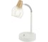 Настольная лампа Rivoli 7002501 Naturale T1 WT 1хE14 40W Б0038095 1