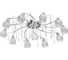 Люстра MW LIGHT Подснежник 10x40W E14 220 V 294016610 1