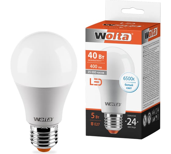 Лампа WOLTA LED 25W55BL5E27 1