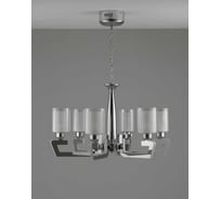 Подвесная люстра Moderli violetta 6 e27 60w хром прозрачный V1132-6P