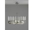 Подвесная люстра Moderli violetta 6 e27 60w хром прозрачный V1132-6P 2