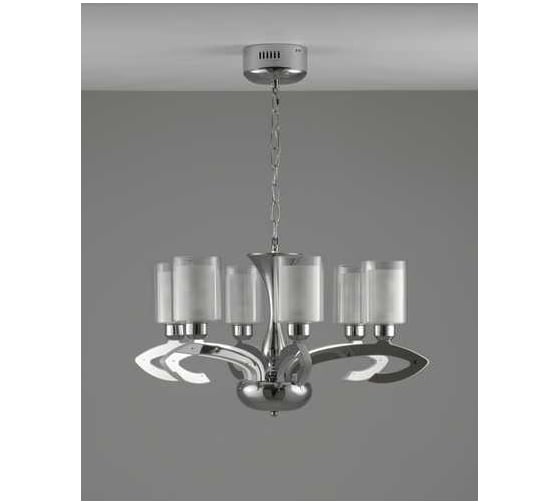 Подвесная люстра Moderli violetta 6 e27 60w хром прозрачный V1133-6P