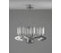 Подвесная люстра Moderli violetta 6 e27 60w хром прозрачный V1133-6P 1