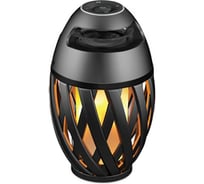 Декоративный светильник Artstyle с имитацией пламени, с беспроводной bluetooth-колонкой TL-160B