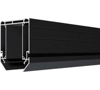 Профиль для накладного магнитного шинопровода Wolta WML-01B алюминиевый, длина 2 м. WAP-WML-TR2/01B