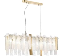 Подвесная люстра ST luce золотистый/белый, золотистый e14 8x40w, SL1636.203.08