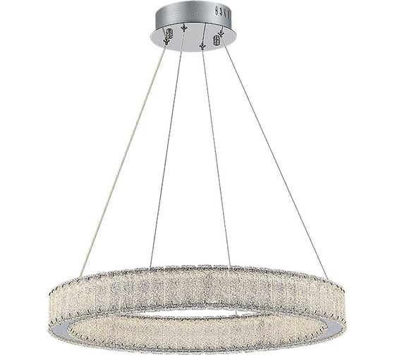 Подвесная люстра ST luce хром/хром led, 1x30w, 3000k, SL6008.113.01 1