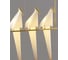 Подвесной светодиодный светильник Moderli birds 3 led 18w золотой с белым V3072-3PL 4