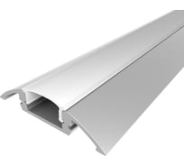 Комплект алюминиевого профиля Ledcraft с экраном и заглушками LC-LPP0636M16-2 1617000033