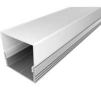 Комплект алюминиевого профиля Ledcraft с экраном и заглушками LC-LP1228M1728-2 1617000031