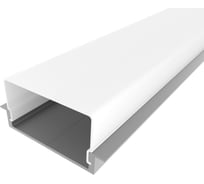 Комплект алюминиевого профиля Ledcraft с экраном и заглушками LC-LPV0740M36-2 1617000077