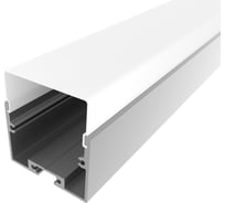Комплект алюминиевого профиля Ledcraft с экраном и заглушками LC-LP2534M36-2 1617000071