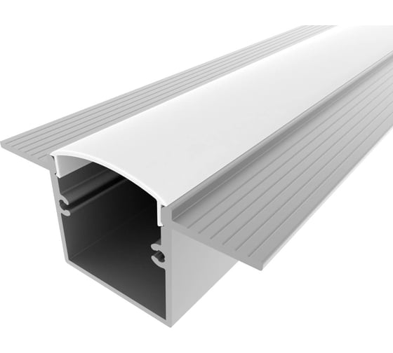 Комплект алюминиевого профиля Ledcraft с экраном и заглушками LC-LPSH2558M28-2 1617000130 1