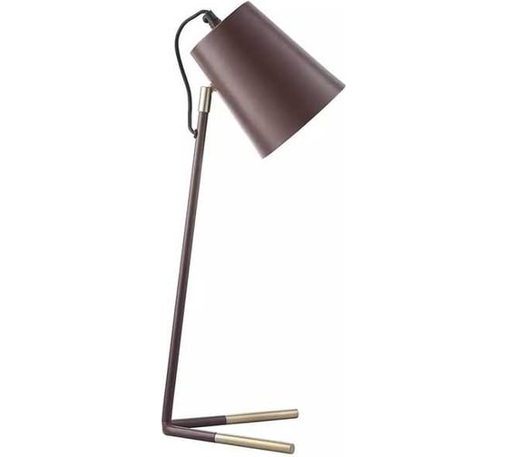 Настольная лампа Bergenson Bjorn Byokko, 20х20x55 см, вишневая BB0000455