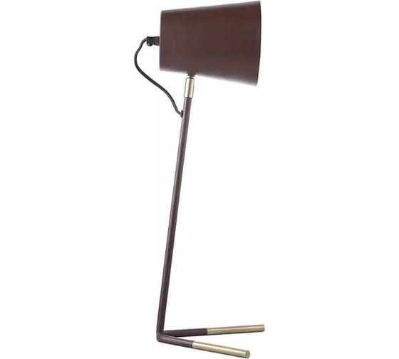 Настольная лампа Bergenson Bjorn Byokko, 20х20x55 см, вишневая BB0000455