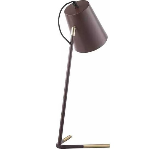 Настольная лампа Bergenson Bjorn Byokko, 20х20x55 см, вишневая BB0000455