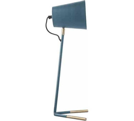 Настольная лампа Bergenson Bjorn Byokko, 20х20x55 см, темно-бирюзовая BB0000431