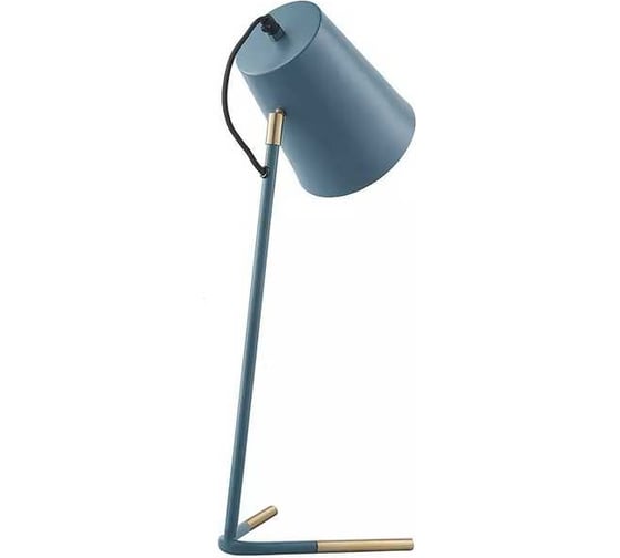 Настольная лампа Bergenson Bjorn Byokko, 20х20x55 см, темно-бирюзовая BB0000431