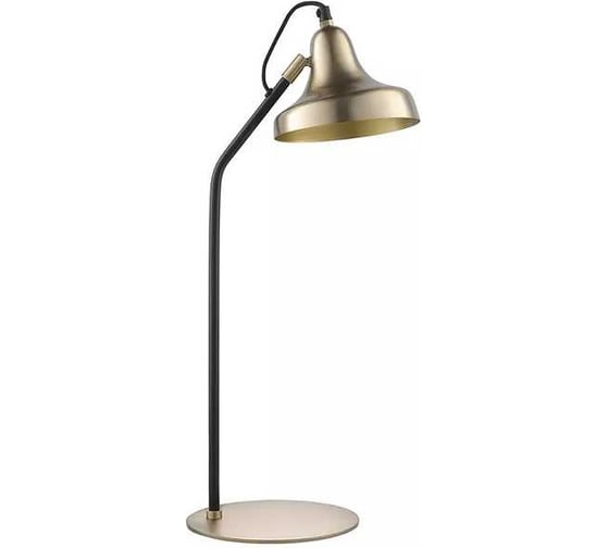 Настольная лампа Bergenson Bjorn Enkel Sand, 20х20x60 см, золотистая/черная BB0000433