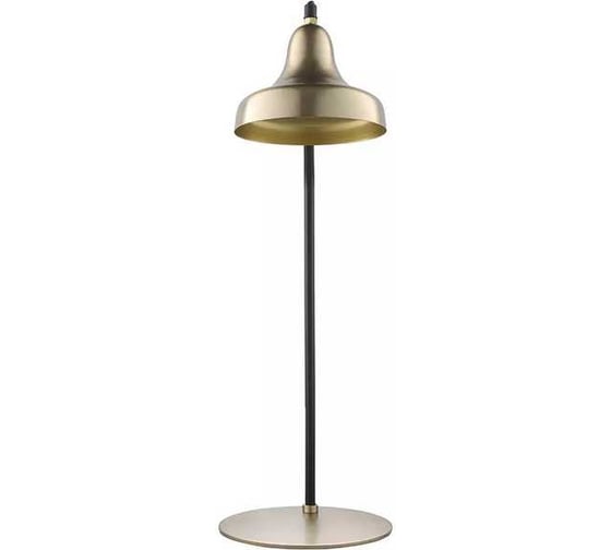 Настольная лампа Bergenson Bjorn Enkel Sand, 20х20x60 см, золотистая/черная BB0000433
