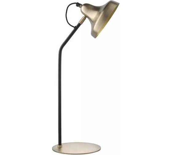 Настольная лампа Bergenson Bjorn Enkel Sand, 20х20x60 см, золотистая/черная BB0000433