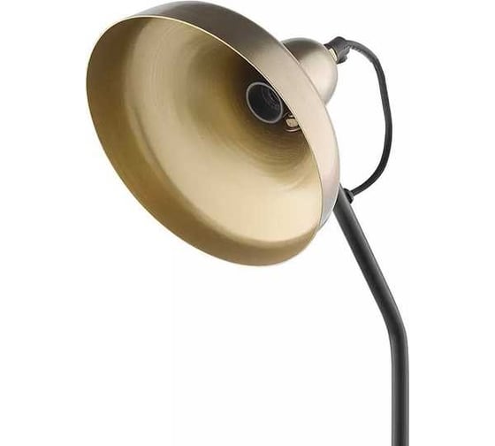 Настольная лампа Bergenson Bjorn Enkel Sand, 20х20x60 см, золотистая/черная BB0000433